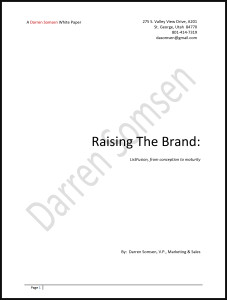 Microsoft Word - Raising a Brand